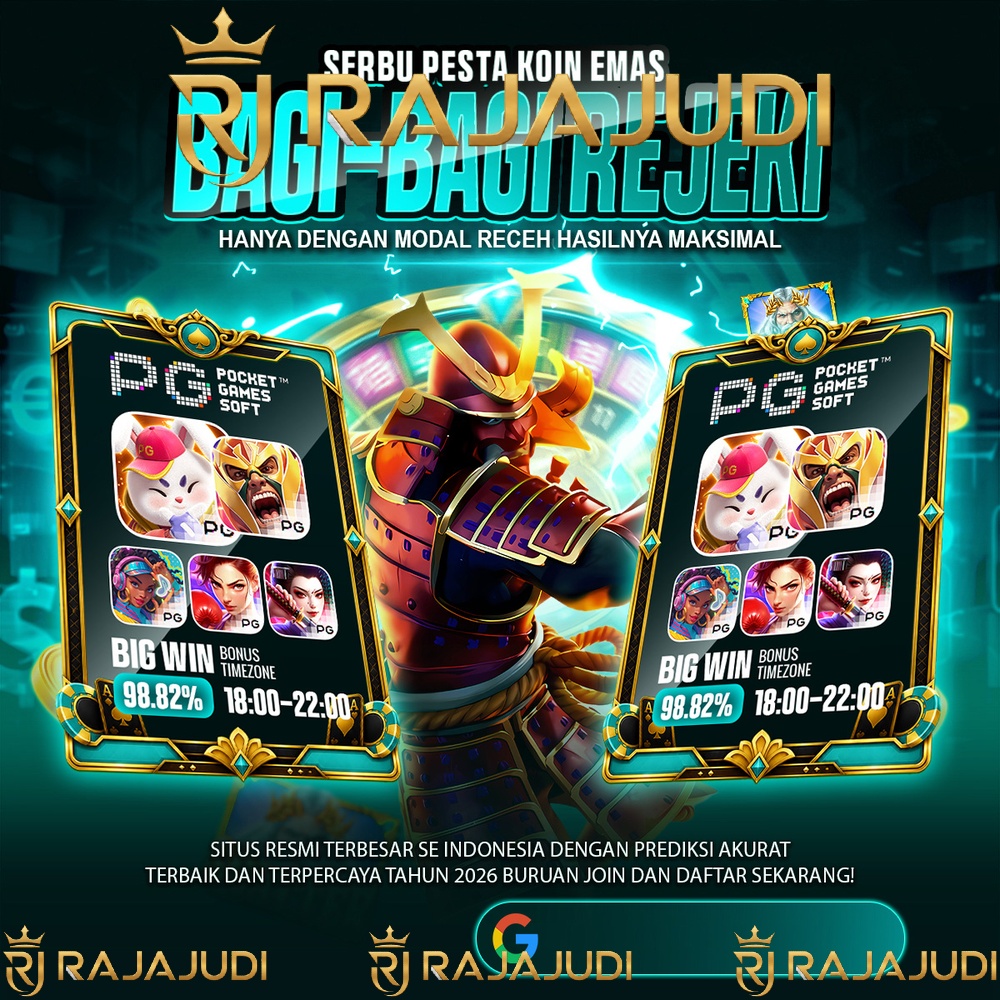 RAJAJUDI: Tempat Mendapatkan Rupiah Via Slot Gacor Online No 1 Di Asia