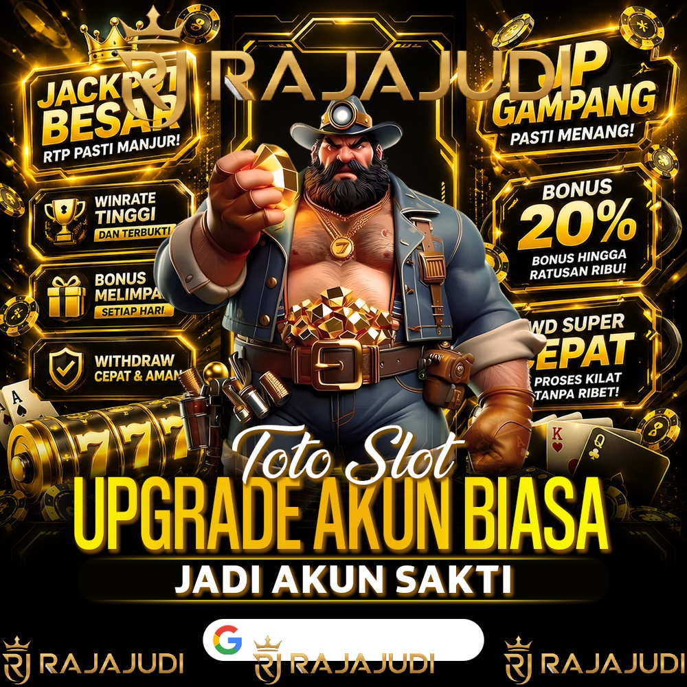 RAJAJUDI X Galecio Pictor: Spesial Game Favorit Slot Gacor Main Sekarang, Nikmati Promo New Member